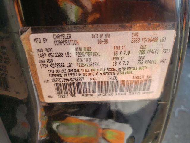 Photo 10 from auction – 1997 DODGE RAM 1500 with VIN 3B7HC13Y4VG736797