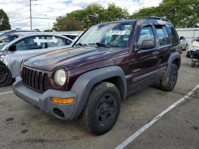Photo 2 from auction – 2004 JEEP LIBERTY SP with VIN 1J4GL48K34W284465