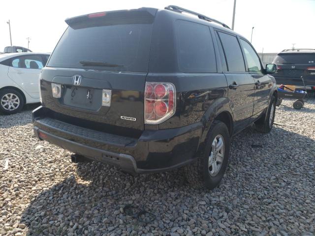 Photo 4 from auction – 2006 HONDA PILOT LX with VIN 2HKYF18106H538942