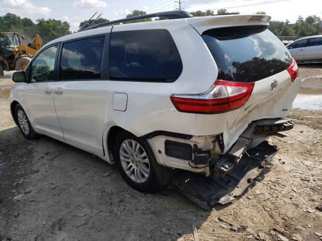 Photo 3 from auction – 2016 TOYOTA SIENNA XLE with VIN 5TDYK3DC0GS738052