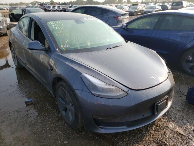 TESLA MODEL 3 2022 with VIN 5YJ3E1EA2NF286156 - Photo from auction