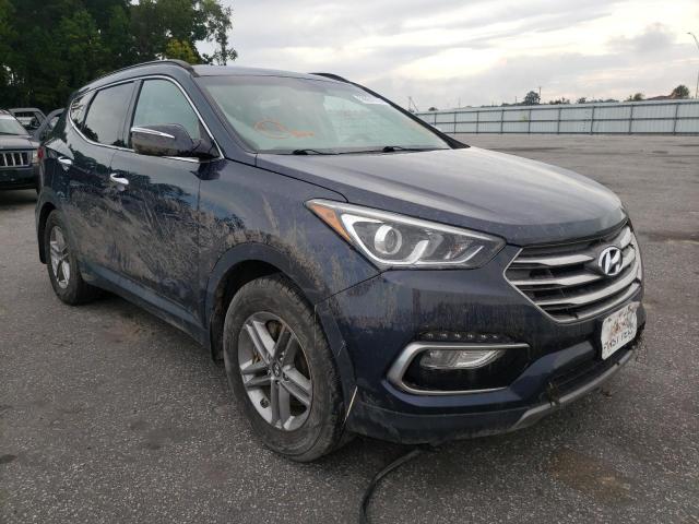 HYUNDAI SANTA FE S 2017 with VIN 5NMZU3LB7HH015651 - Photo from auction