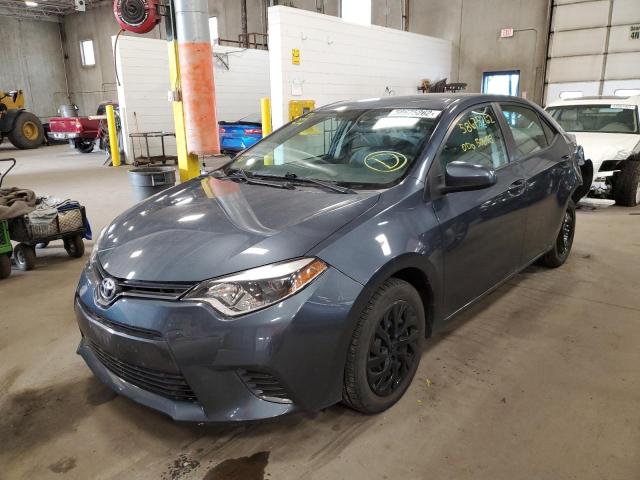 Photo 2 from auction – 2016 TOYOTA COROLLA L with VIN 5YFBURHE2GP377611