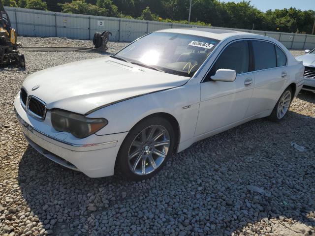 Photo 2 from auction – 2003 BMW 745 LI with VIN WBAGN63473DS43350