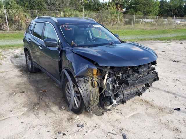 NISSAN ROGUE S 2016 with VIN KNMAT2MT9GP687198 - Photo from auction
