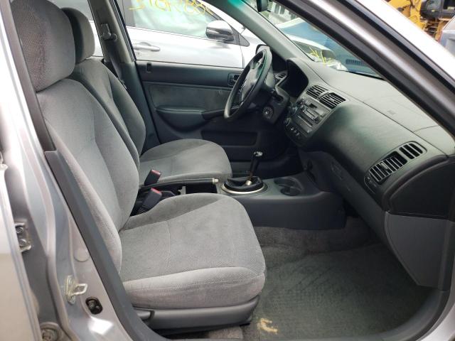 Photo 5 from auction – 2001 HONDA CIVIC LX with VIN 2HGES15521H573362