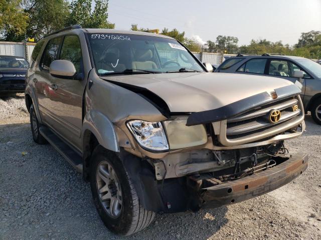 TOYOTA SEQUOIA SR 2003 with VIN 5TDBT44A23S156441 - Photo from auction