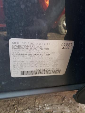 صورة رقم 10 من المزاد - 2011 AUDI Q5 PREMIUM مع VIN WA1LFAFP8BA061402