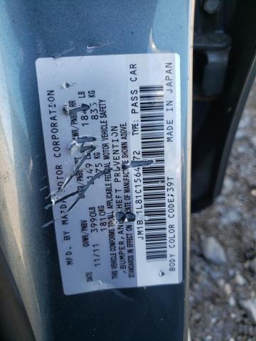Photo 10 from auction – 2012 MAZDA 3 I with VIN JM1BL1L81C1564472
