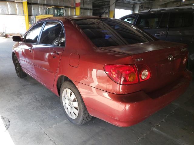 Photo 3 from auction – 2003 TOYOTA COROLLA CE with VIN JTDBR32E130024983