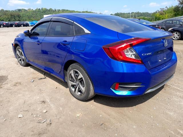 Photo 3 from auction – 2020 HONDA CIVIC LX with VIN 19XFC2F67LE209241