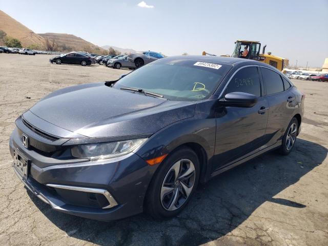 Photo 2 from auction – 2019 HONDA CIVIC LX with VIN 19XFC2F69KE206341
