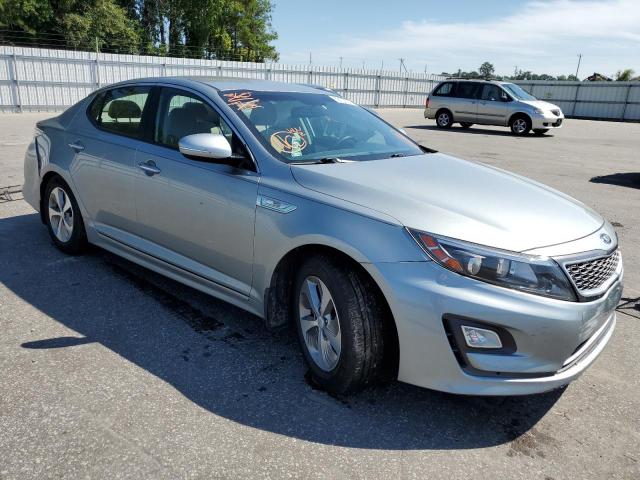 KIA OPTIMA HYB 2015 with VIN KNAGM4AD9F5083741 - Photo from auction