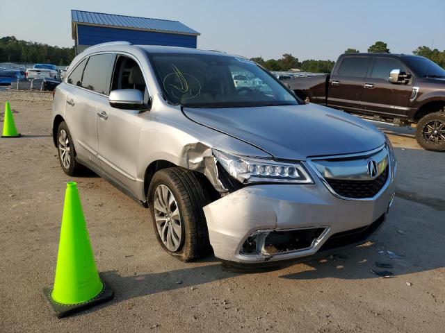 ACURA MDX TECHNO 2016 with VIN 5FRYD3H46GB018111 - Photo from auction