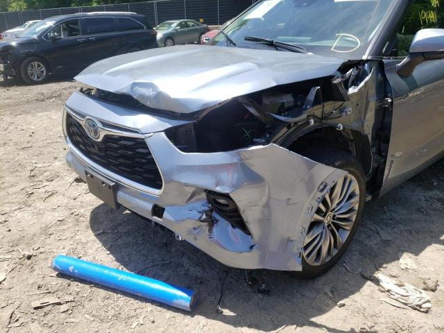 Photo 9 from auction – 2021 TOYOTA HIGHLANDER with VIN 5TDFARAH3MS005986