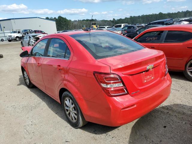 Photo 3 from auction – 2017 CHEVROLET SONIC LT with VIN 1G1JD5SG2H4131024