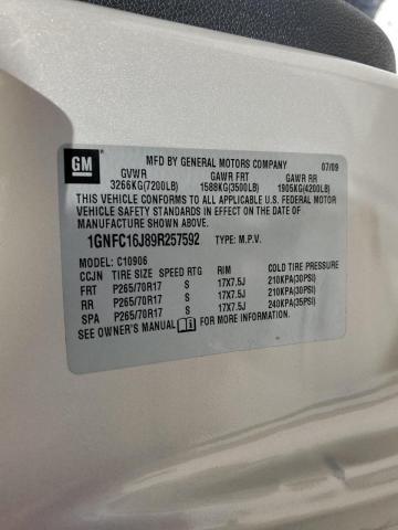 Photo 10 from auction – 2009 CHEVROLET SUBURBAN C with VIN 1GNFC16J89R257592