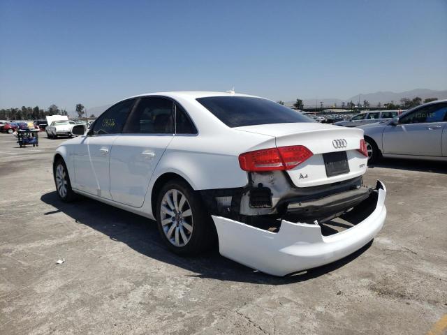 Foto 3 de la subasta – 2010 AUDI A4 PREMIUM con VIN WAUEFAFL5AN047666