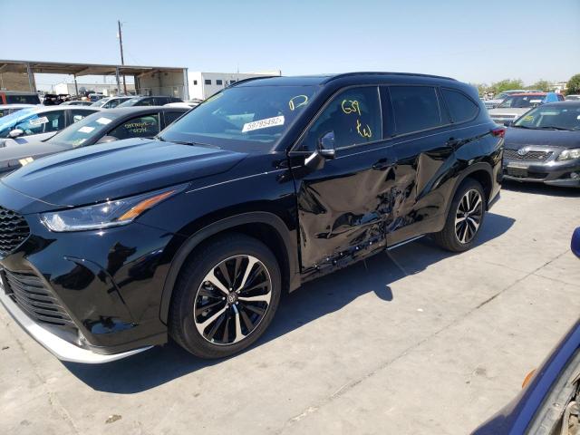 Photo 9 from auction – 2022 TOYOTA HIGHLANDER with VIN 5TDLZRAH8NS134366