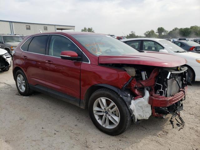 FORD EDGE SEL 2018 with VIN 2FMPK4J89JBB58708 - Photo from auction