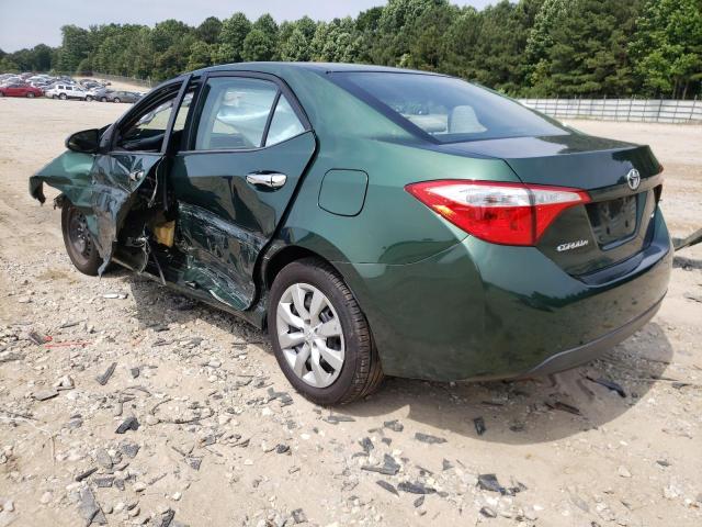 Photo 3 from auction – 2014 TOYOTA COROLLA L with VIN 2T1BURHEXEC089834