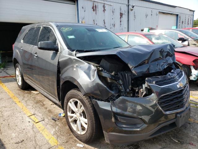 CHEVROLET EQUINOX LS 2017 with VIN 2GNFLEEK7H6270488 - Photo from auction