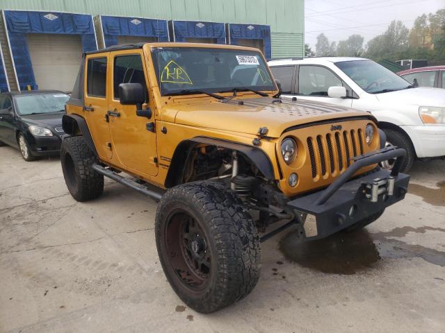 JEEP WRANGLER U 2014 with VIN 1C4BJWDG0EL232250 - Photo from auction
