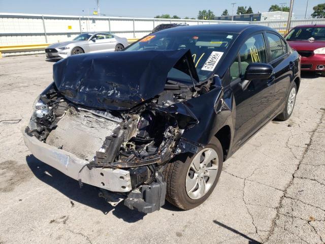 Photo 2 from auction – 2014 HONDA CIVIC LX with VIN 19XFB2F53EE000785