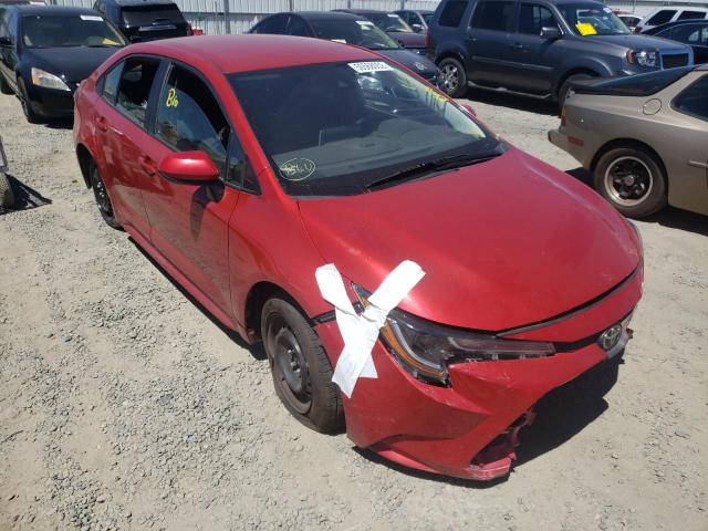 TOYOTA COROLLA LE 2020 with VIN 5YFEPRAE2LP064664 - Photo from auction