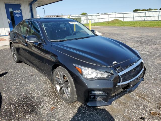 INFINITI Q50 BASE 2015 with VIN JN1BV7AR3FM396140 - Photo from auction