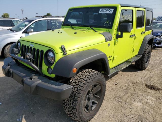 Photo 2 from auction – 2016 JEEP WRANGLER U with VIN 1C4BJWDG8GL346936