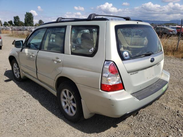 Photo 3 from auction – 2007 SUBARU FORESTER 2 with VIN JF1SG65627H719191