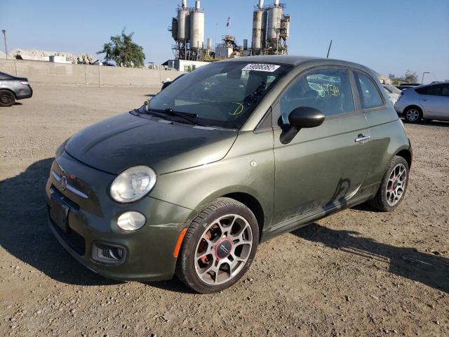 Photo 2 from auction – 2012 FIAT 500 SPORT with VIN 3C3CFFBR0CT102422