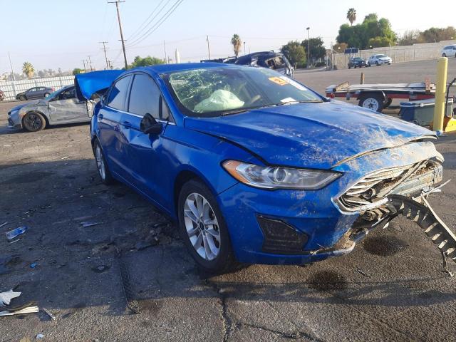 FORD FUSION SE 2019 with VIN 3FA6P0HD1KR176366 - Photo from auction