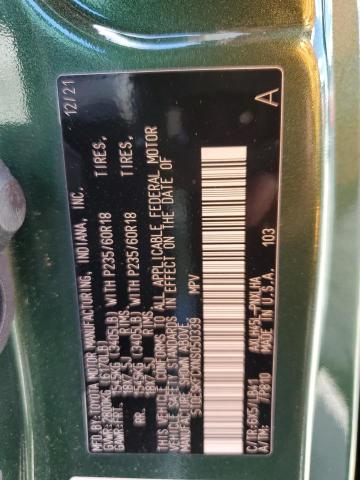 Photo 10 from auction – 2022 TOYOTA SIENNA LIM with VIN 5TDESKFCXNS050339