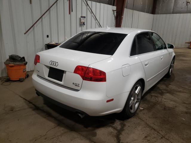 Photo 4 from auction – 2007 AUDI A4 2.0T QU with VIN WAUDF78E17A117726