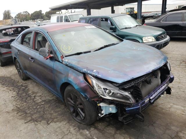 HYUNDAI SONATA SE 2015 with VIN 5NPE24AF2FH011748 - Photo from auction