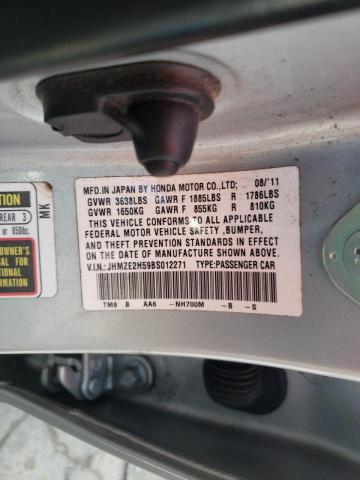 Photo 10 from auction – 2011 HONDA INSIGHT LX with VIN JHMZE2H59BS012271