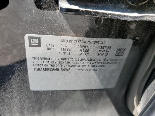 Photo 10 from auction – 2017 CADILLAC ATS with VIN 1G6AA5RX6H0154046