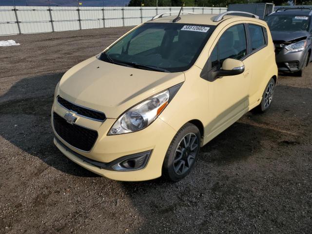Photo 2 from auction – 2014 CHEVROLET SPARK 2LT with VIN KL8CF6S98EC413907