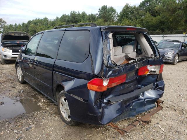 Photo 3 from auction – 2000 HONDA ODYSSEY EX with VIN 2HKRL1863YH518907