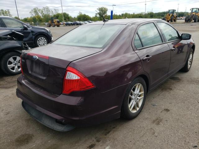 Photo 4 from auction – 2012 FORD FUSION S with VIN 3FAHP0GA3CR354103