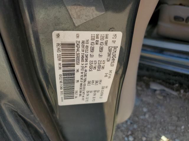 Photo 10 from auction – 2006 DODGE GRAND CARA with VIN 2D4GP44L96R895950