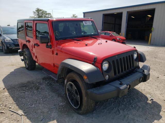JEEP WRANGLER U 2017 with VIN 1C4BJWDG2HL733628 - Photo from auction
