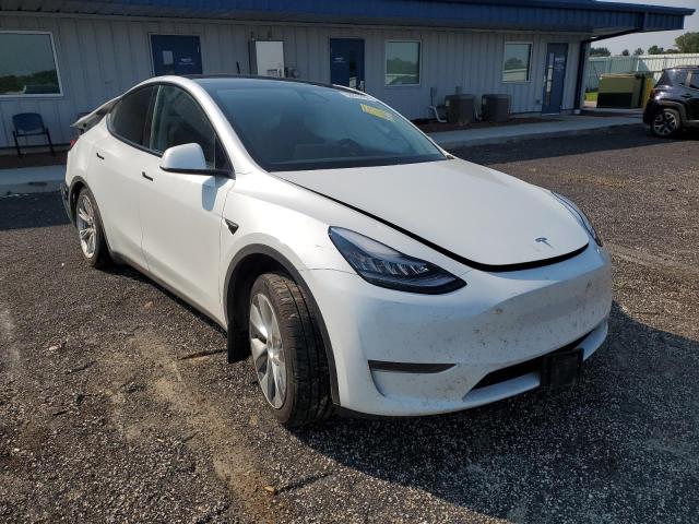 TESLA MODEL Y 2020 with VIN 5YJYGDEE4LF009106 - Photo from auction