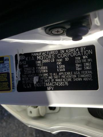 Photo 10 from auction – 2012 KIA SOUL + with VIN KNDJT2A64C7458176