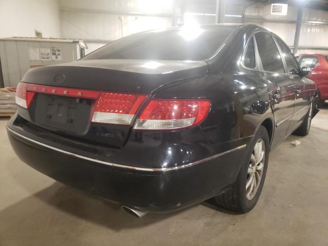 Photo 4 from auction – 2007 HYUNDAI AZERA SE with VIN KMHFC46F37A239191