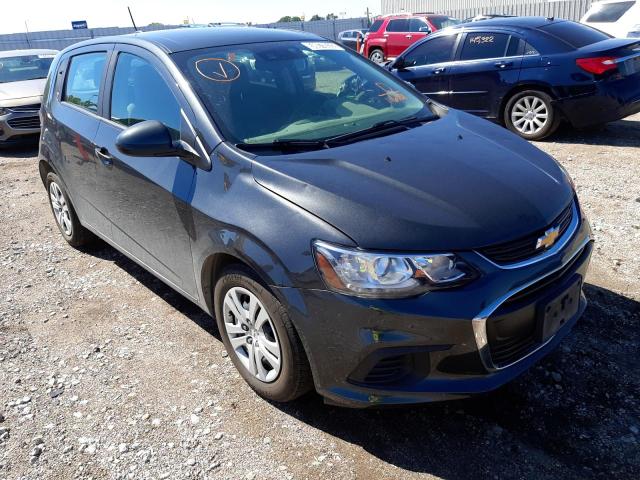 Photo 1 from auction – 2020 CHEVROLET SONIC with VIN 1G1JG6SB4L4116101