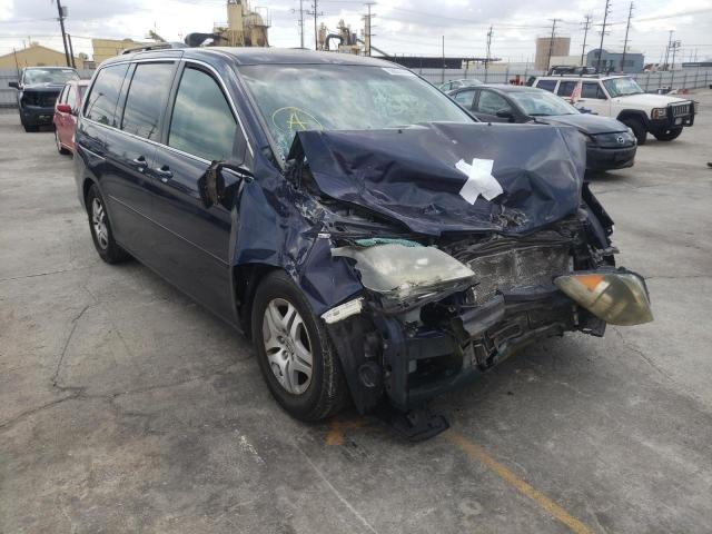 HONDA ODYSSEY EX 2007 with VIN 5FNRL38447B027690 - Photo from auction