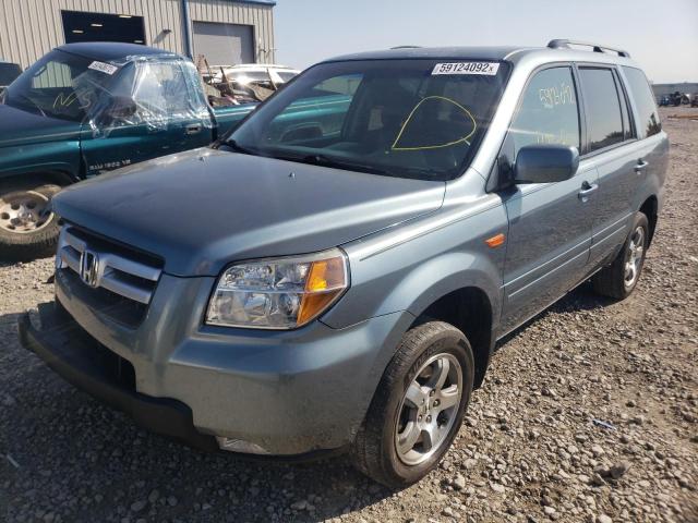 Photo 2 from auction – 2006 HONDA PILOT EX with VIN 2HKYF18636H544679